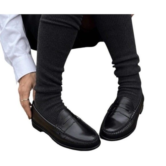 G.H. Bass & Co. Shoes - NEW G.H. BASS Weejuns Whitney Black Leather Loafer Women Slip On Y2K 8 GH BASS